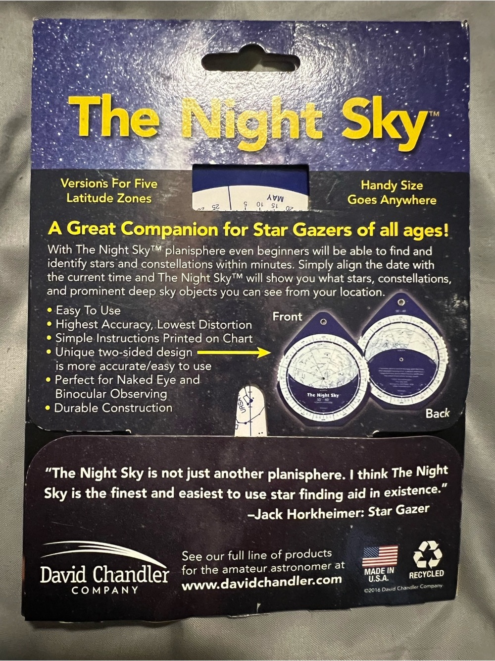 LOT OF 2-Night Sky Star Chart & GLOW IN THE DARK MOON/STARS
